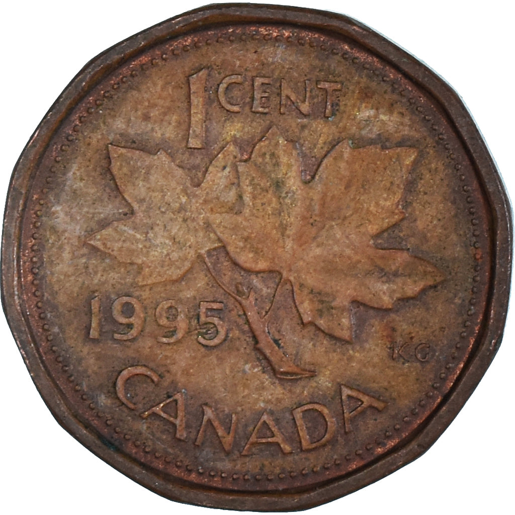 Coin, Canada, Cent, 1995