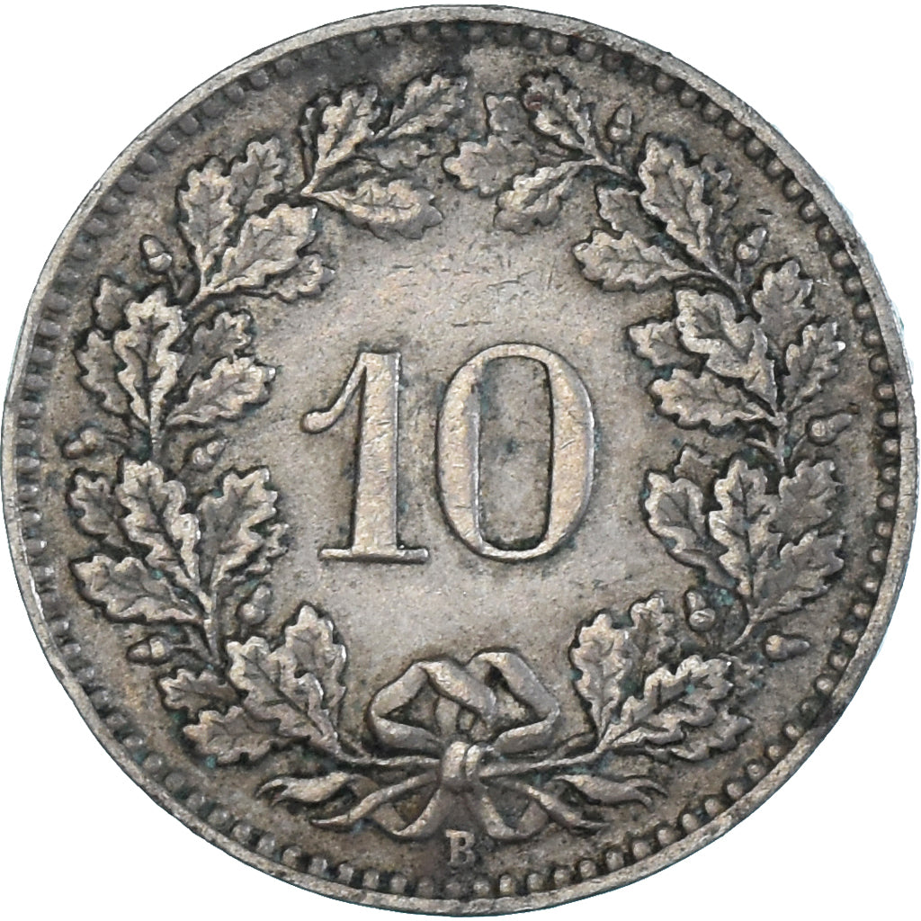 Moneta, Szwajcaria, 10 Rappen, 1953