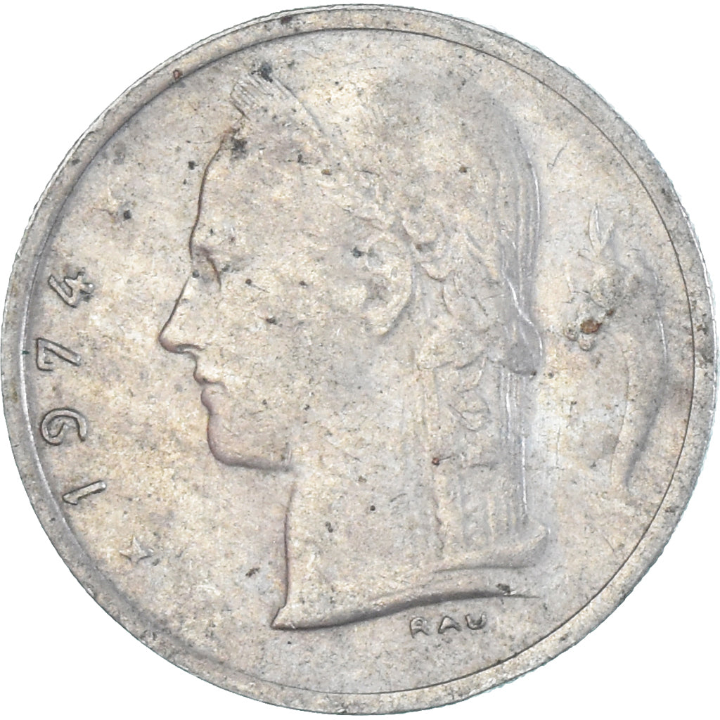 Münze, Belgien, Franc, 1974