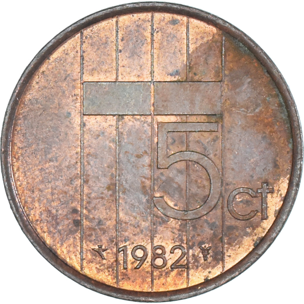Monnaie, Pays-Bas, 5 Cents, 1982