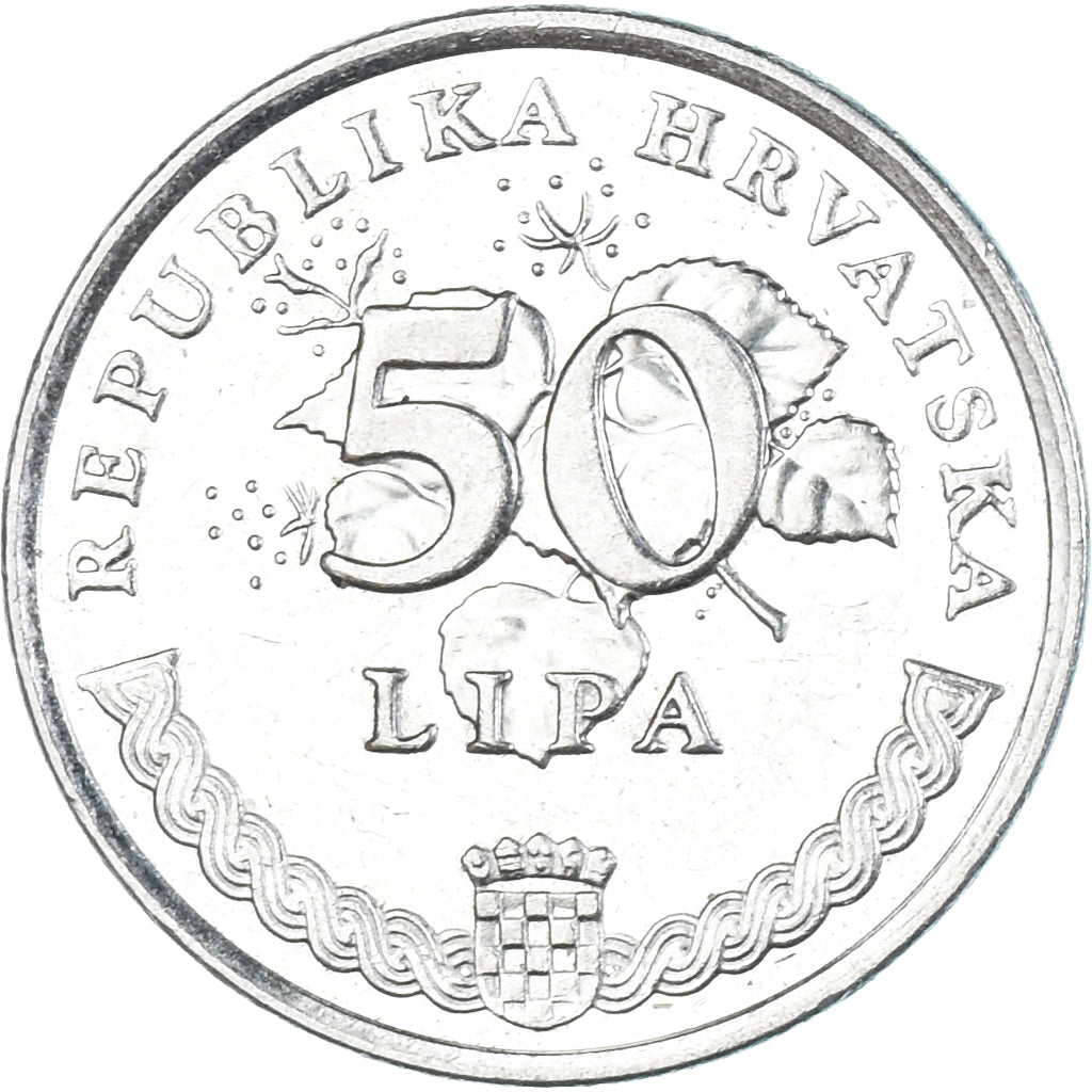 Coin, Croatia, 50 Lipa, 2011