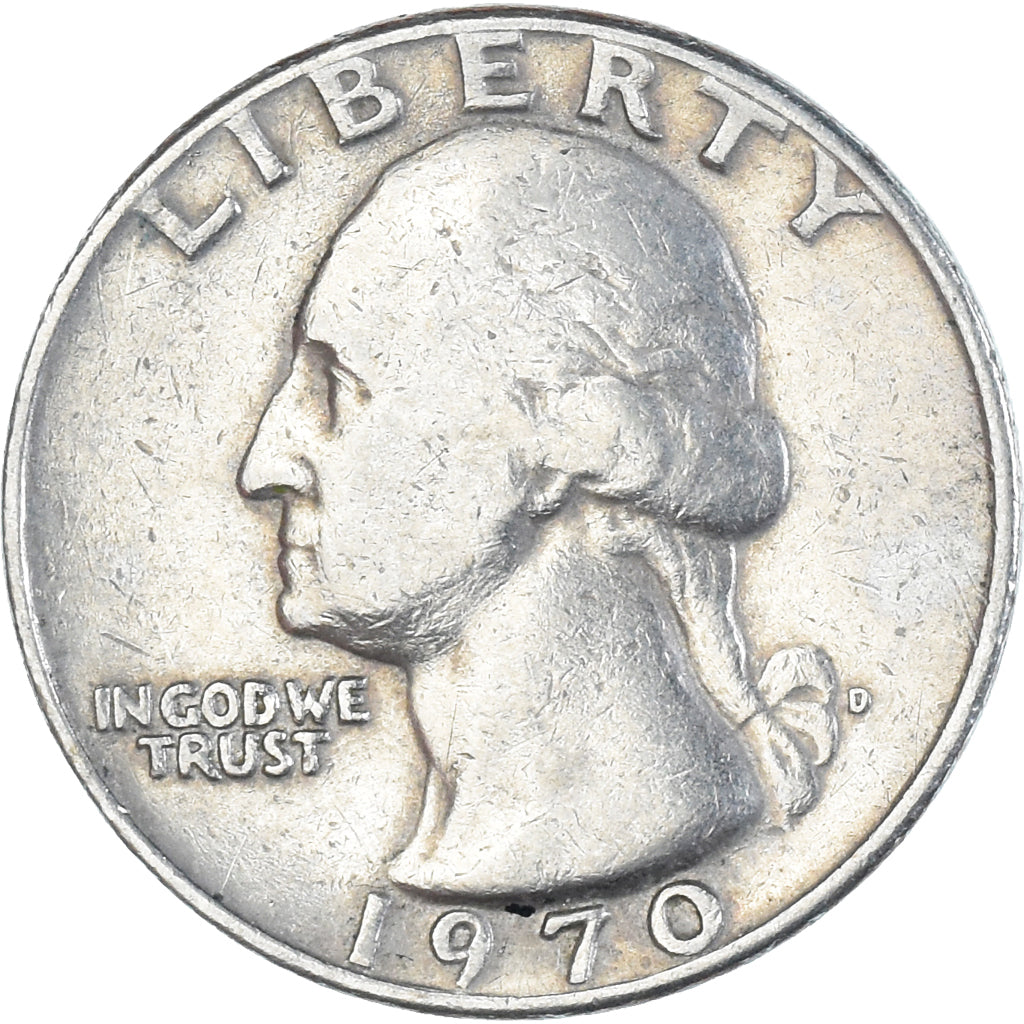 Moneta, USA, Quarter, 1970