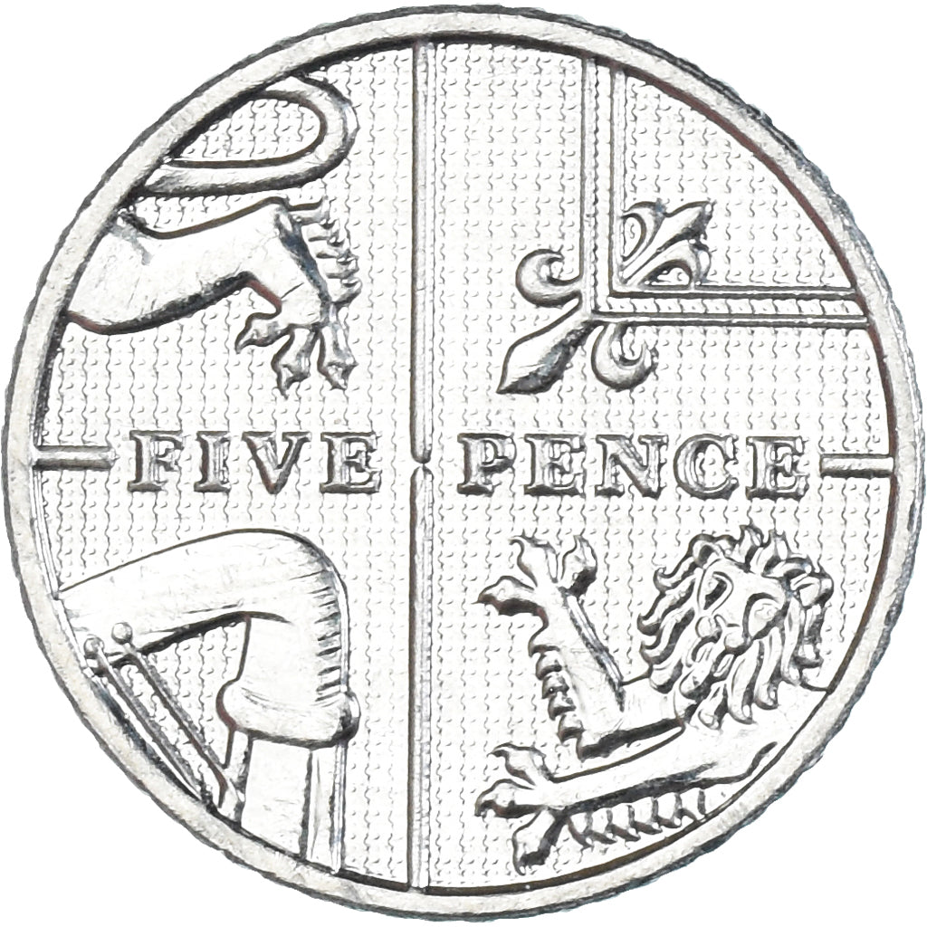 Coin, Great Britain, 5 Pence, 2013