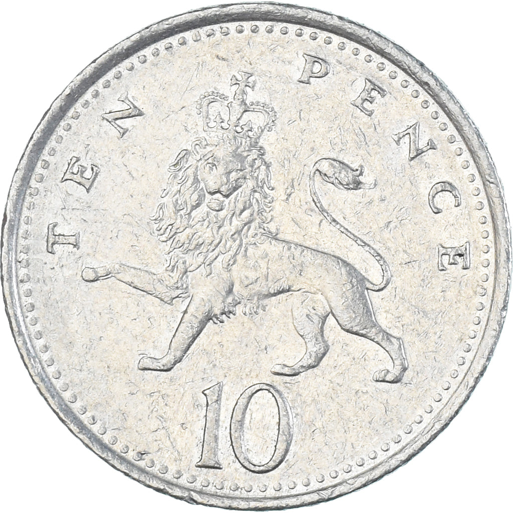 Münze, Großbritannien, 10 Pence, 2001