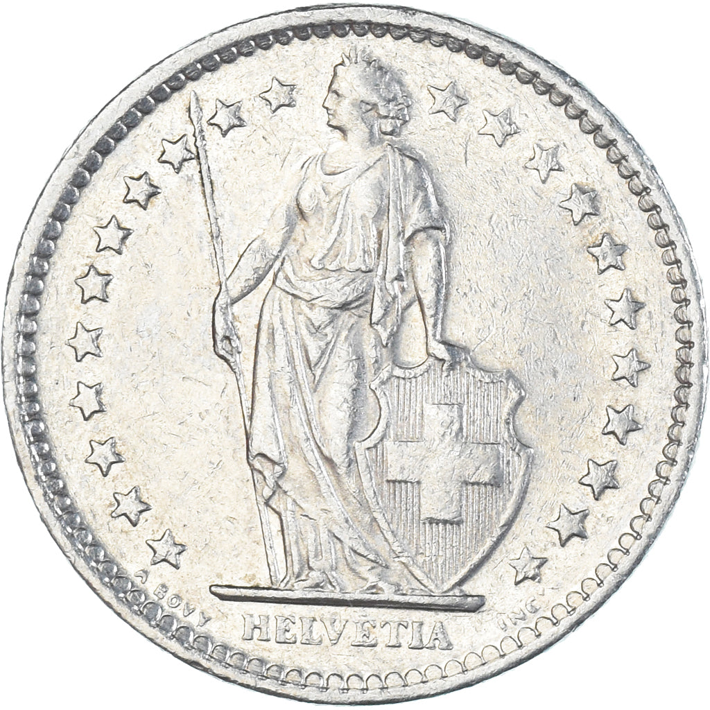 Moneta, Szwajcaria, 2 Francs, 1982