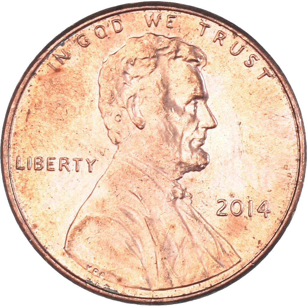 Moneta, Stati Uniti, Cent, 2014
