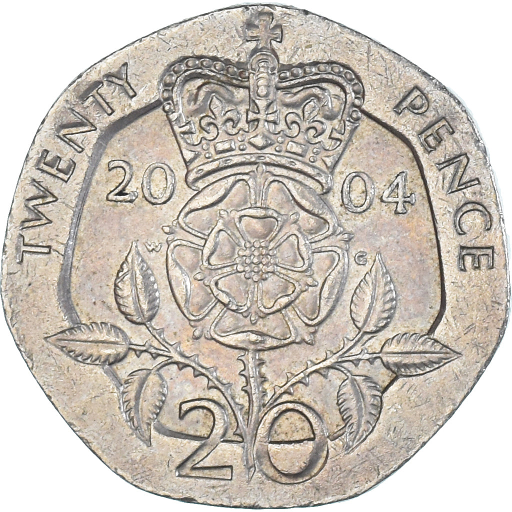 Coin, Great Britain, 20 Pence, 2004