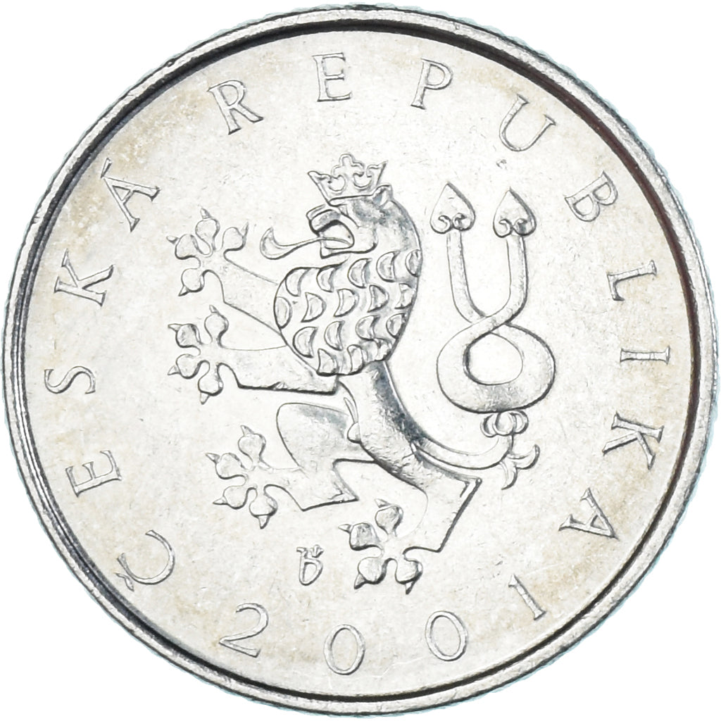 Coin, Czech Republic, Koruna, 2001