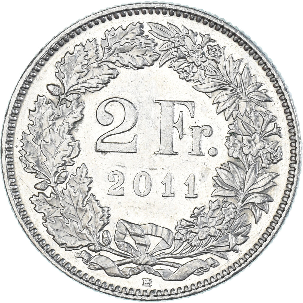 Moneda, Suiza, 2 Francs, 2011