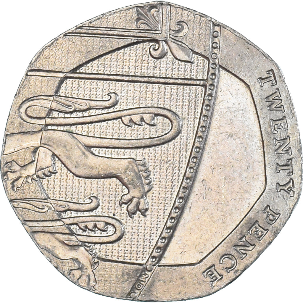 Moneda, Gran Bretaña, 20 Pence, 2008