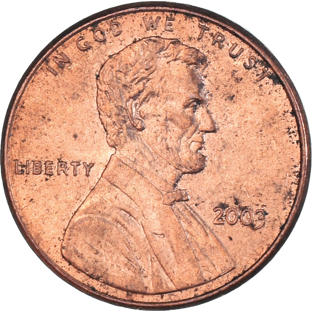 Münze, Vereinigte Staaten, Cent, 2003