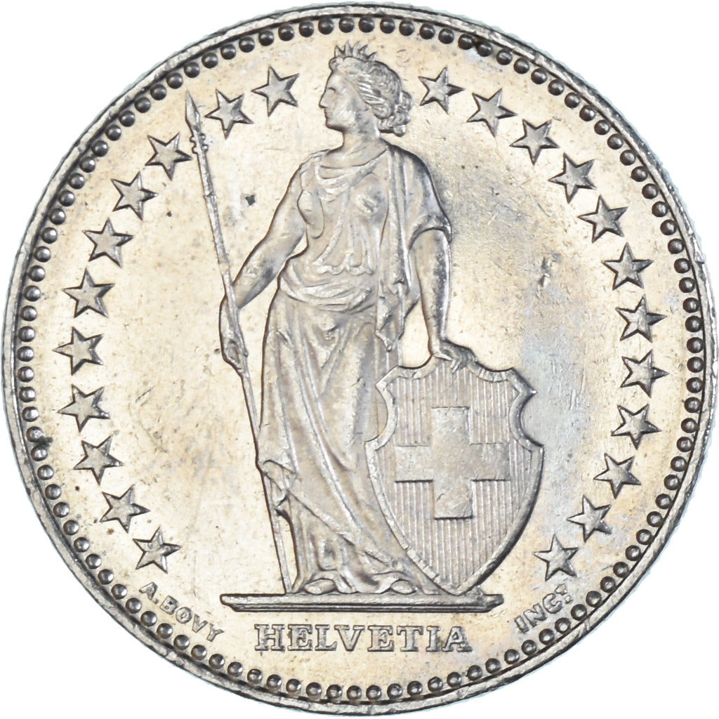 Coin, Switzerland, 2 Francs, 2009