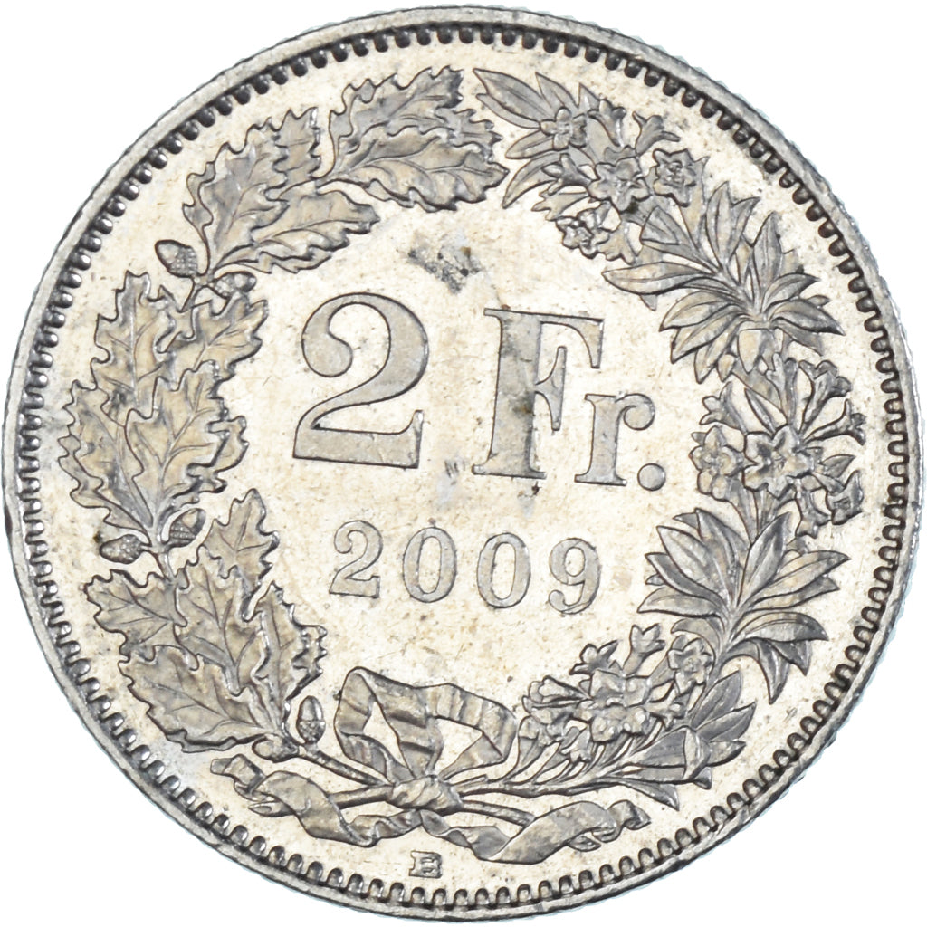 Coin, Switzerland, 2 Francs, 2009