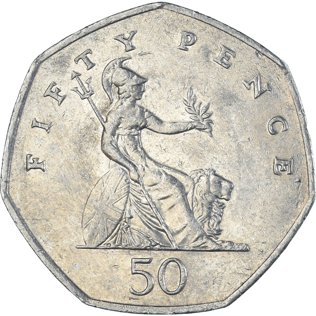 Munten, Groot Bretagne, 50 Pence, 2004