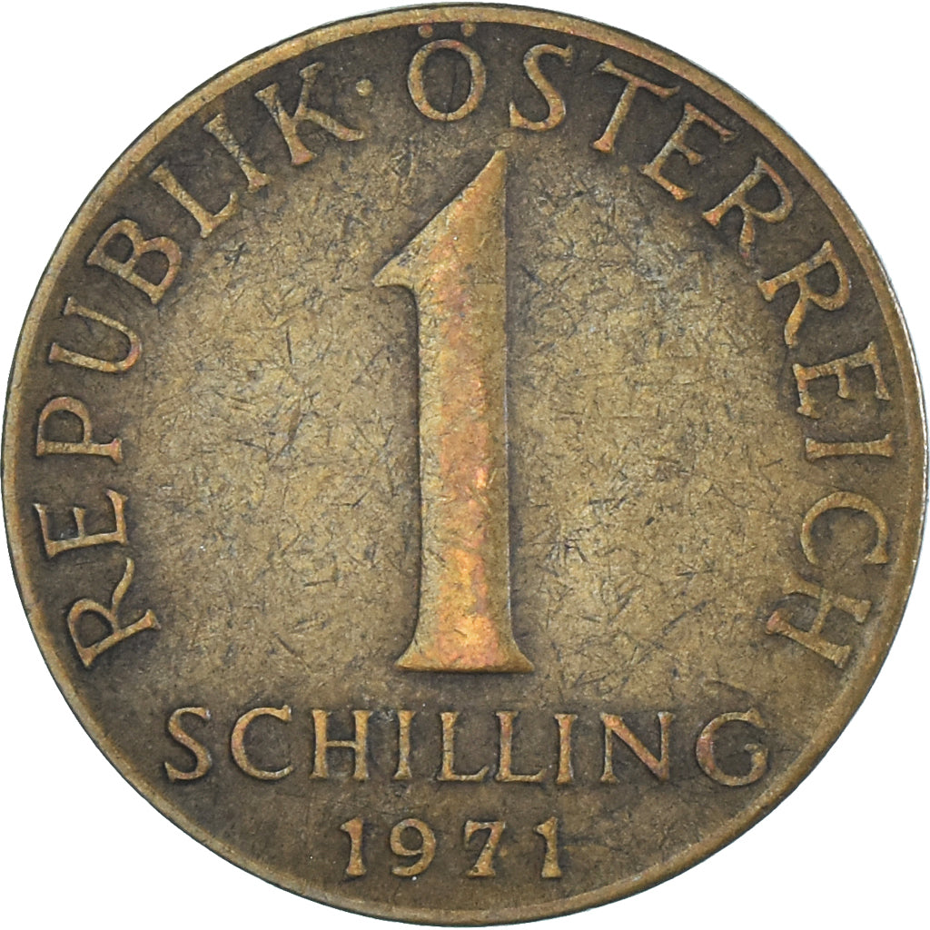 Munten, Oostenrijk, Schilling, 1971