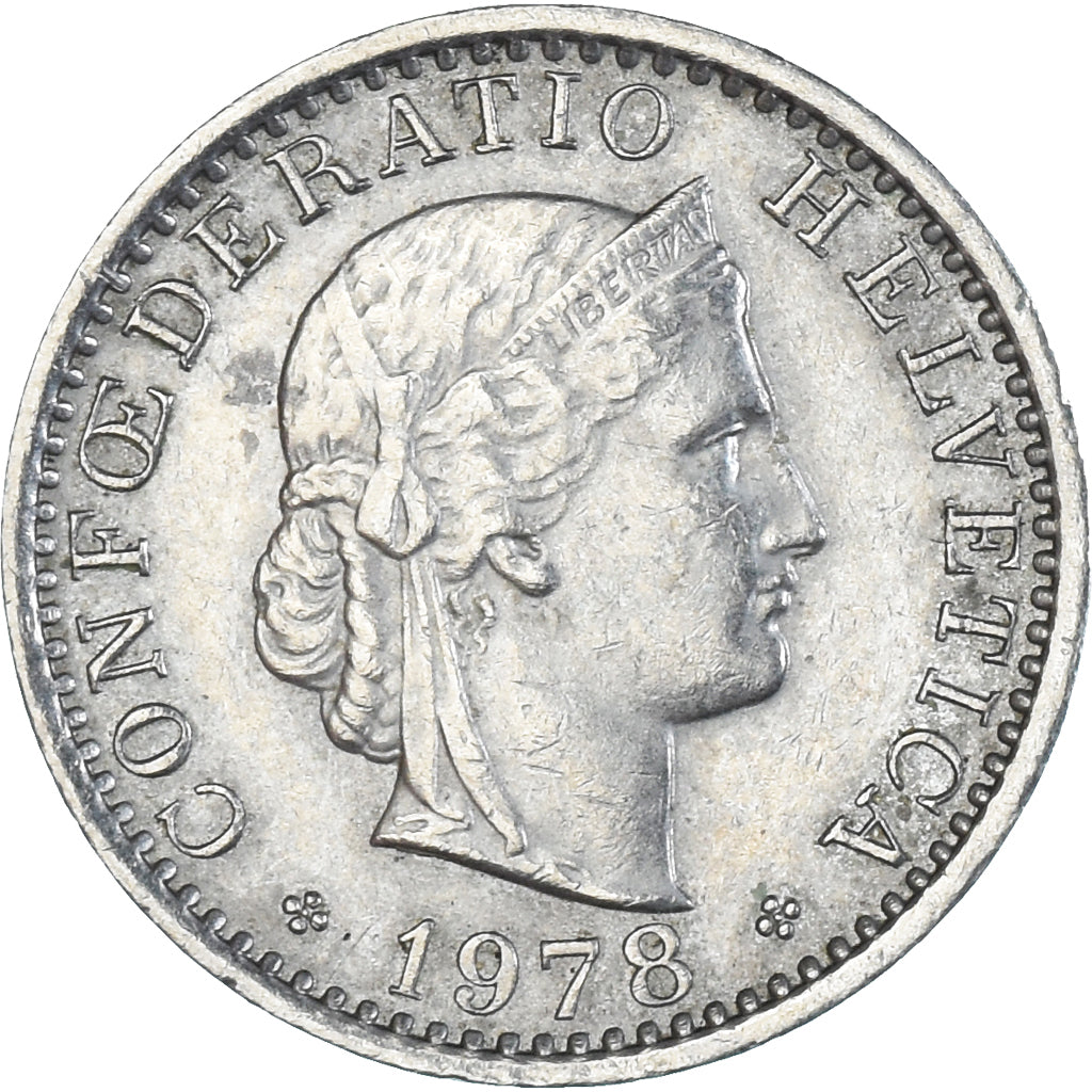 Moneta, Szwajcaria, 20 Rappen, 1978