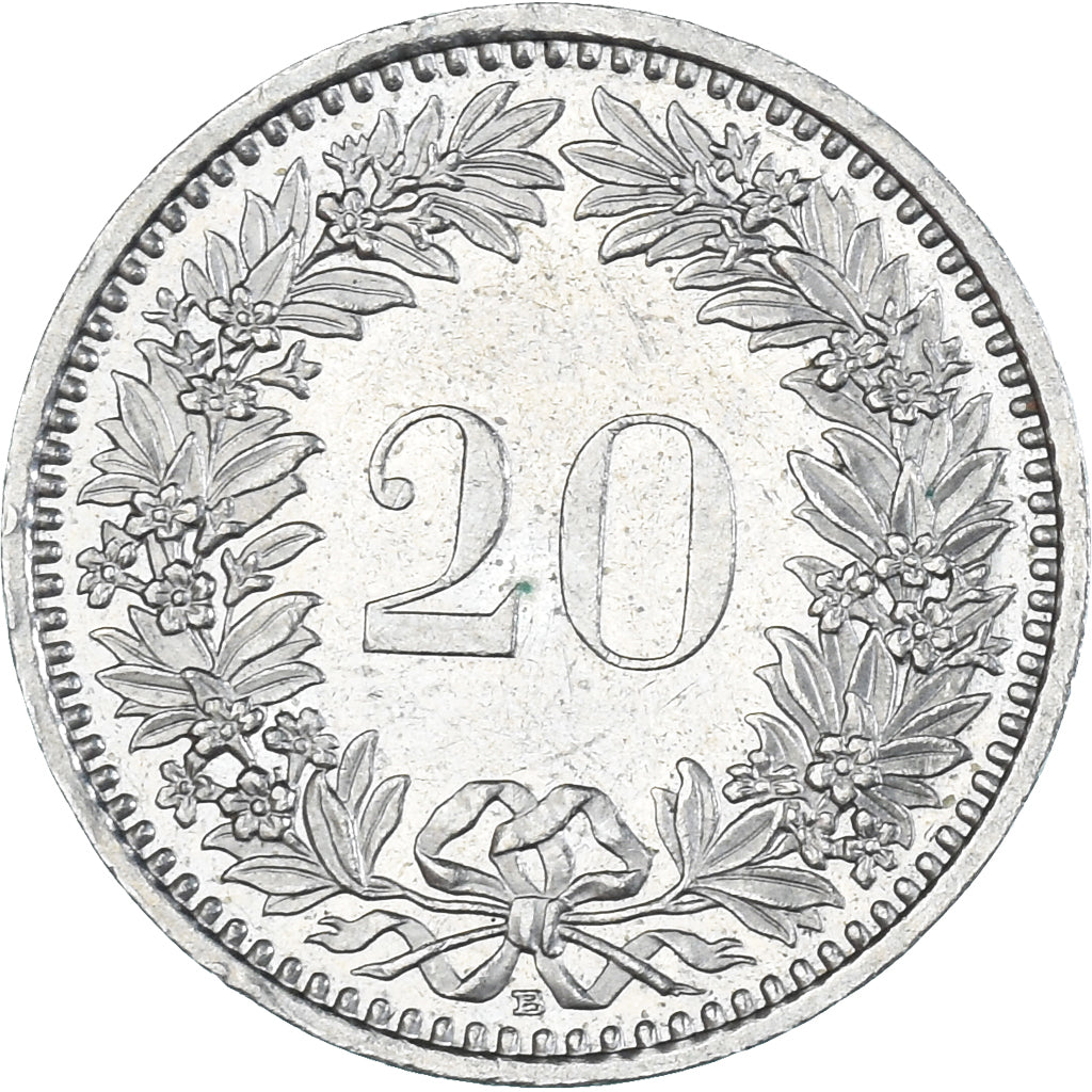 Moneda, Suiza, 20 Rappen, 2010