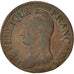 FRANCE, Dupré, 5 Centimes, 1799, Metz, KM #640.2, VF(20-25), Bronze, Gadoury #..