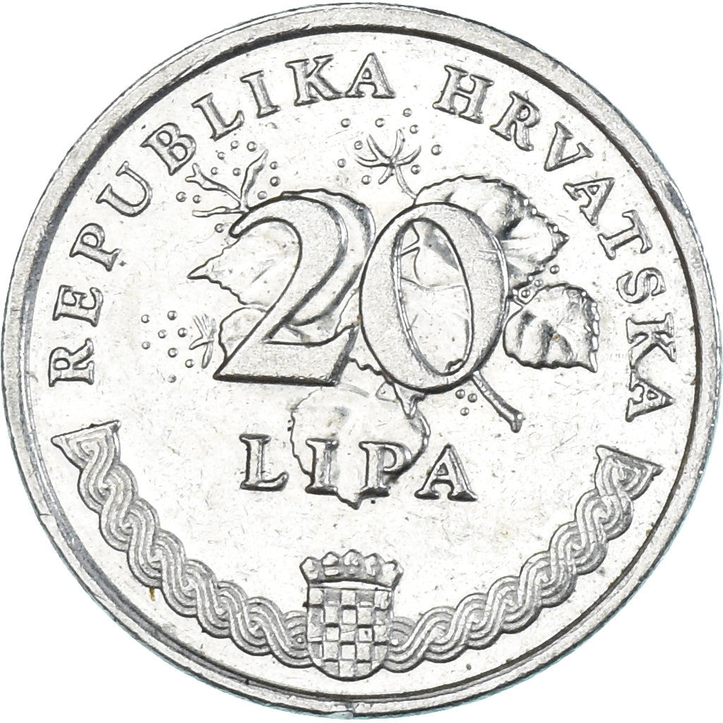 Coin, Croatia, 20 Lipa, 2007