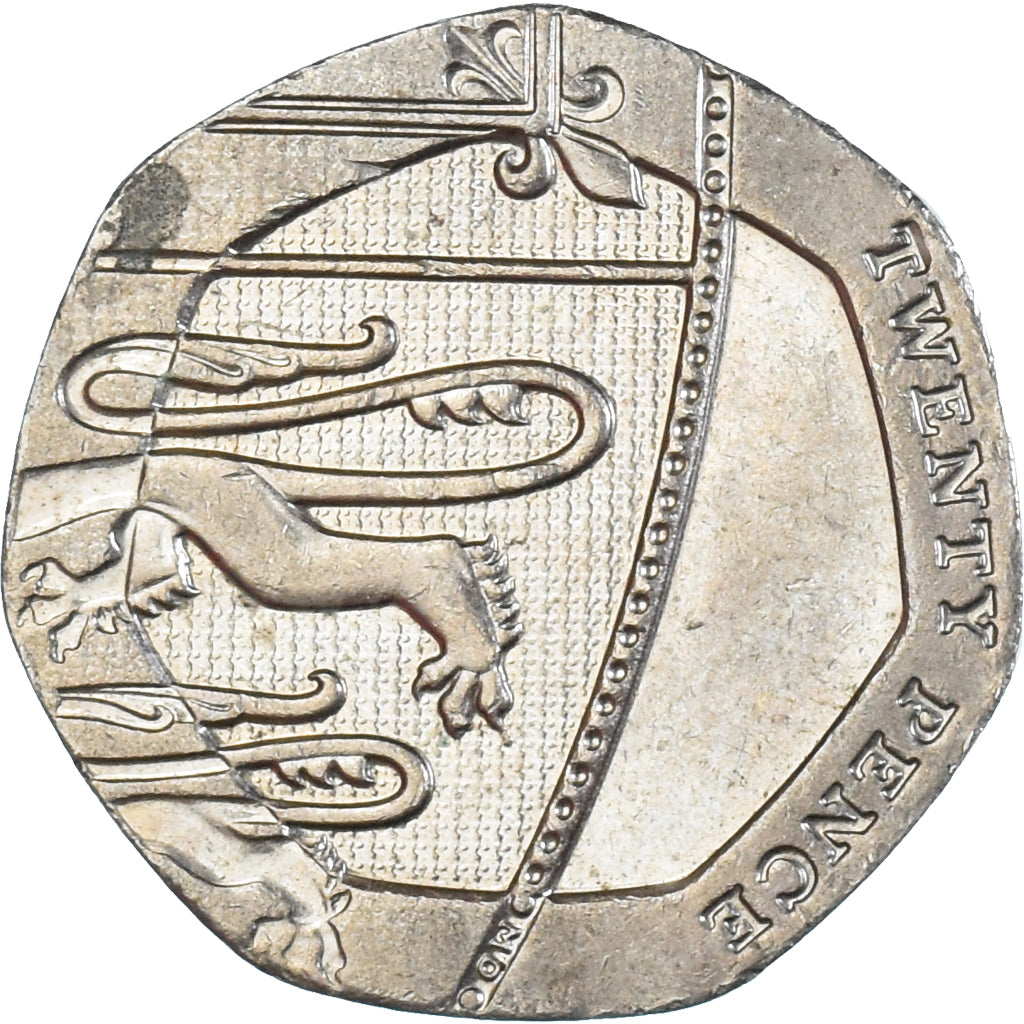 Moneda, Gran Bretaña, 20 Pence, 2014