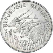 Moeda, Gabão, 100 Francs, 1972