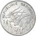 Moeda, Gabão, 100 Francs, 1972