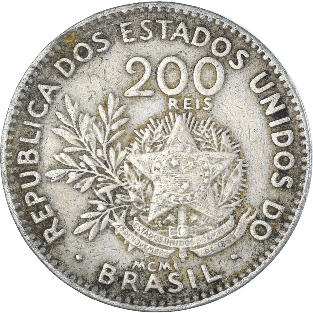 Moeda, Brasil, 200 Reis, 1869