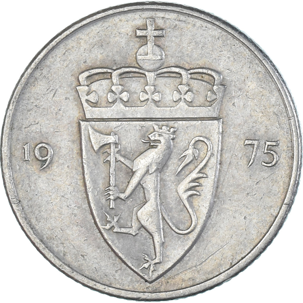 Moneda, Noruega, 50 Öre, 1975