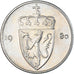 Monnaie, Norvège, 50 Öre, 1980