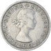 Münze, Großbritannien, Florin, Two Shillings, 1955