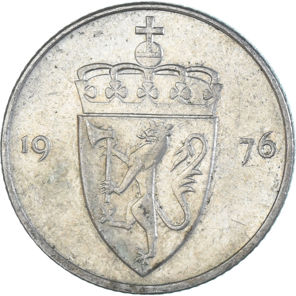 Moneta, Norwegia, 50 Öre, 1976