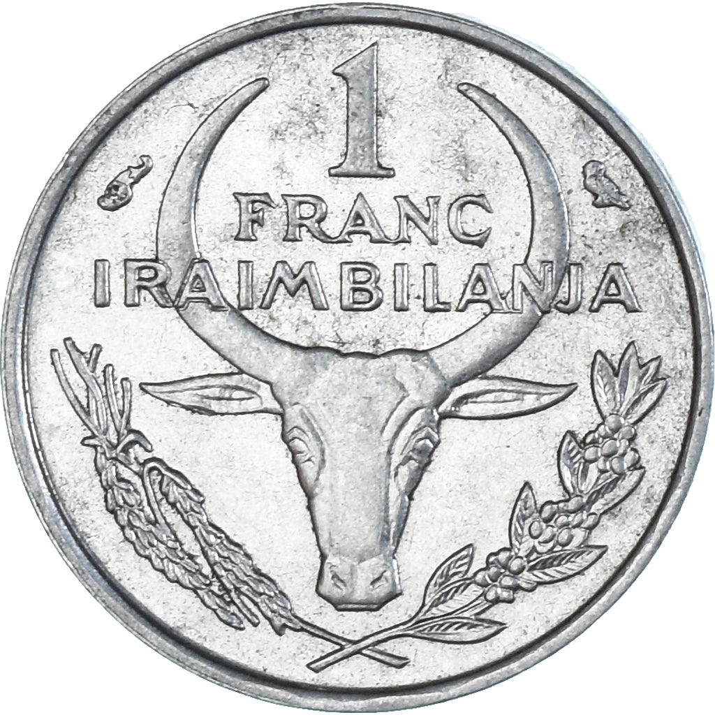 Moneta, Madagascar, Franc, 1965