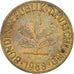 Munten, Duitsland, 5 Pfennig, 1968