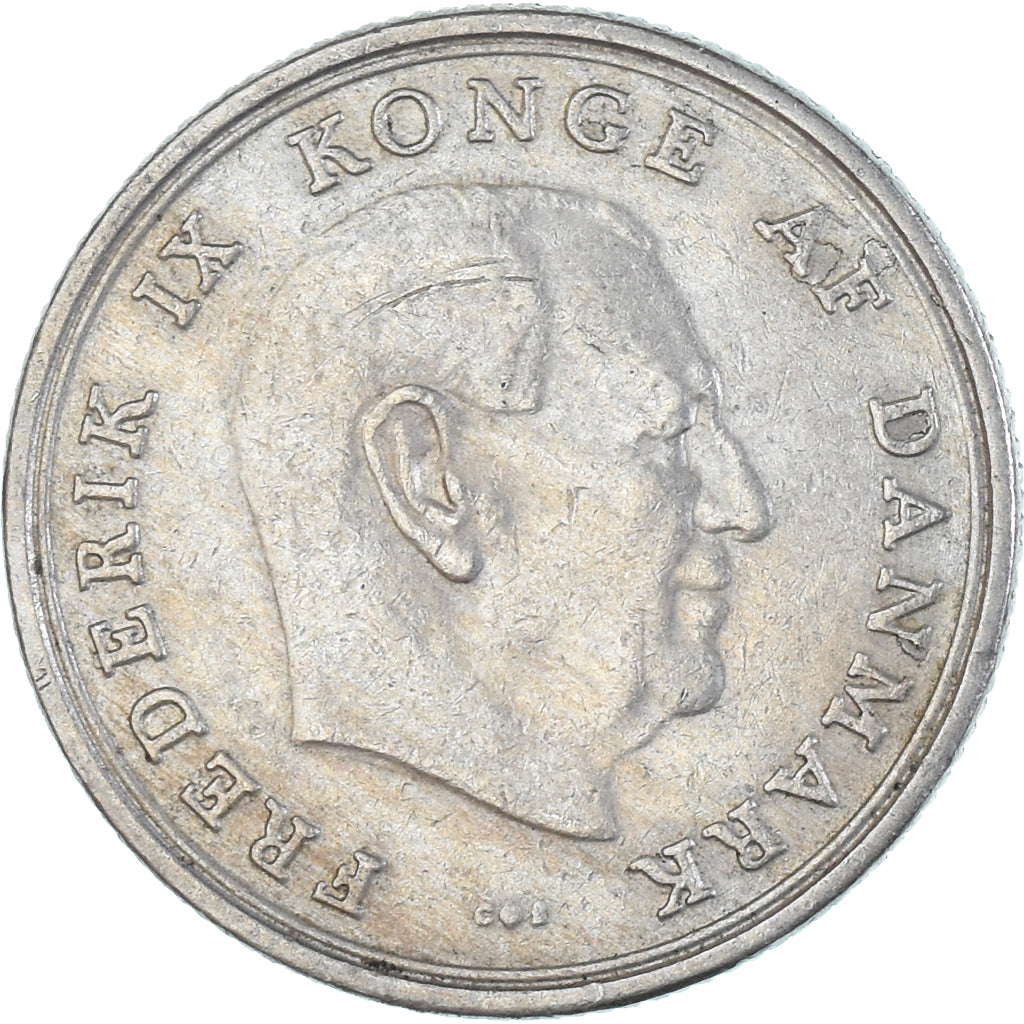 Moneta, Danimarca, Krone, 1966