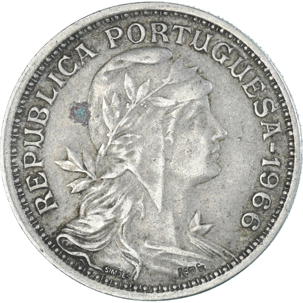 Monnaie, Portugal, 50 Centavos, 1966