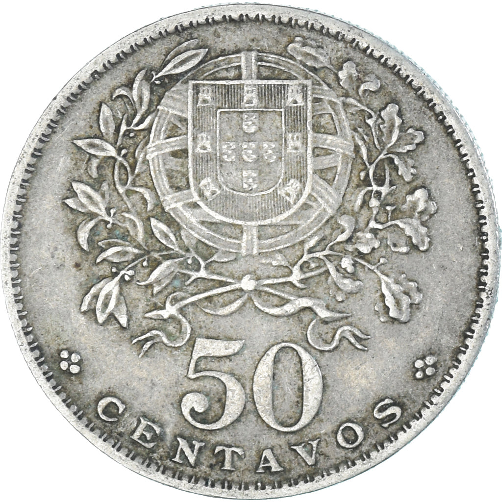 Monnaie, Portugal, 50 Centavos, 1966