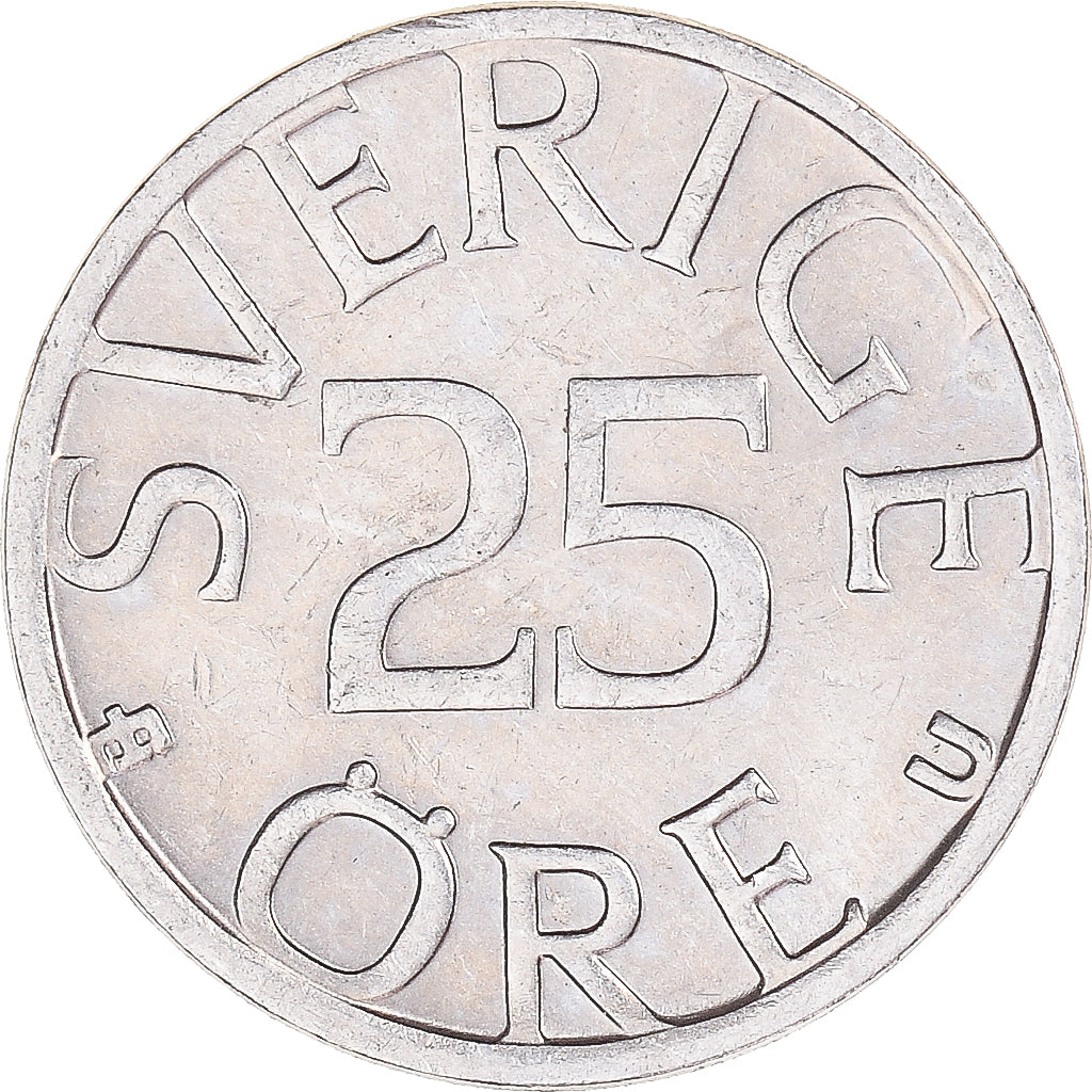 Moneta, Svezia, 25 Öre, 1979