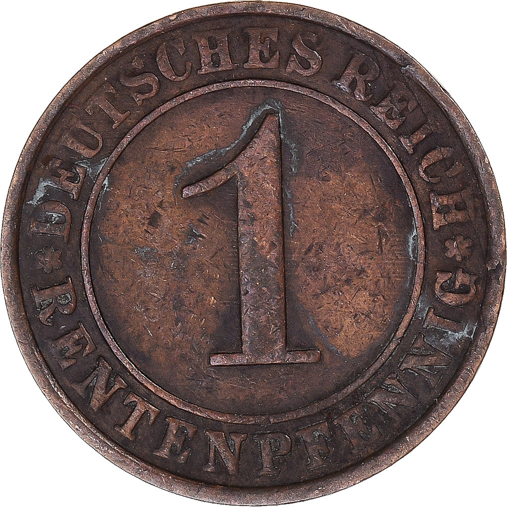 Moeda, Alemanha, Rentenpfennig, 1923