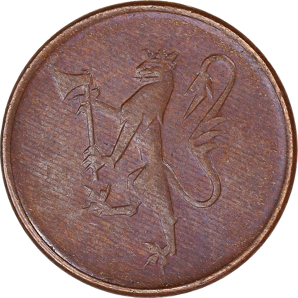 Munten, Noorwegen, 5 Öre, 1981