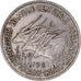 Coin, Central Africa, 50 Francs, 1961