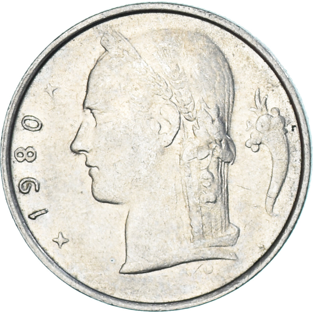 Moneta, Belgio, Franc, 1980