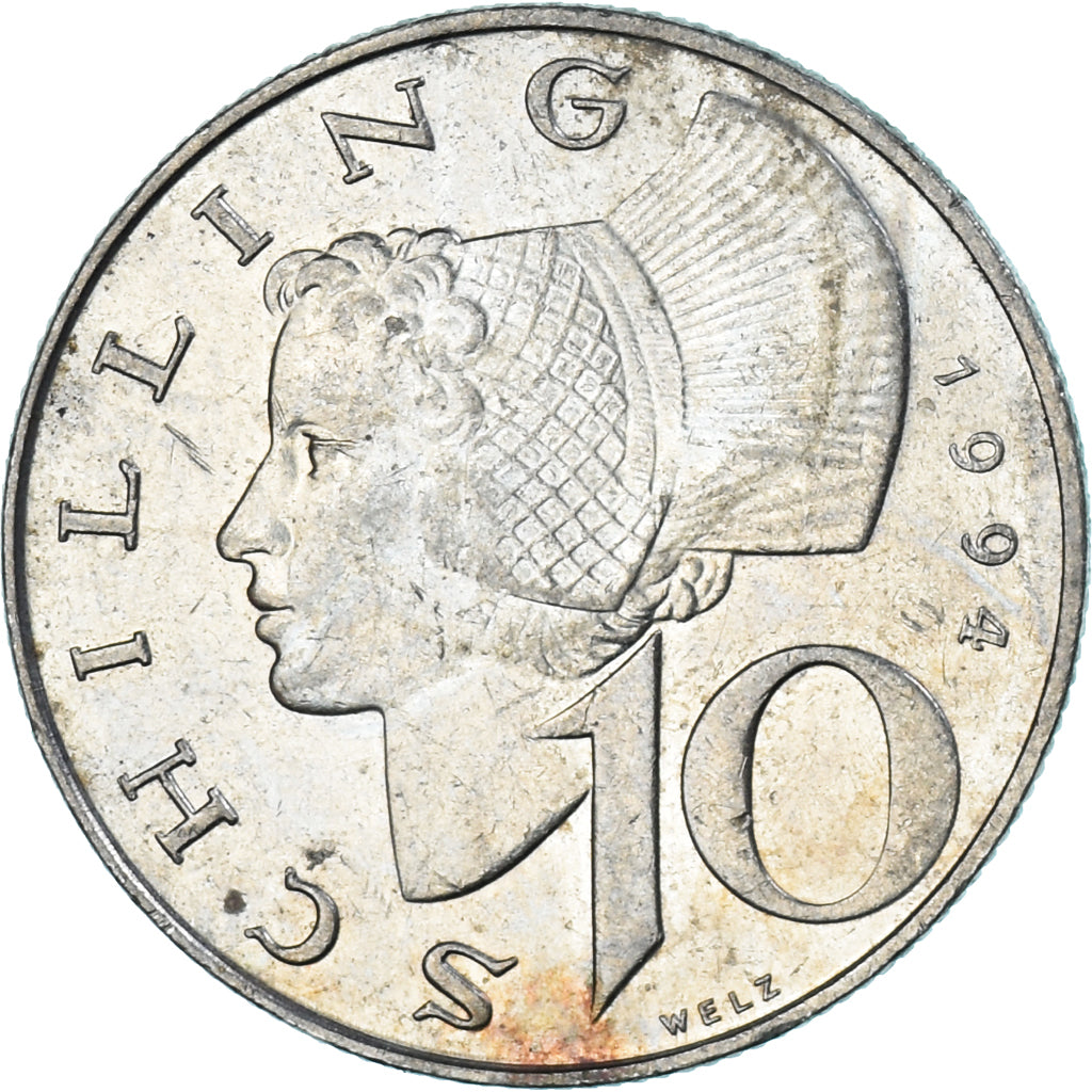 Moneta, Austria, 10 Schilling, 1994