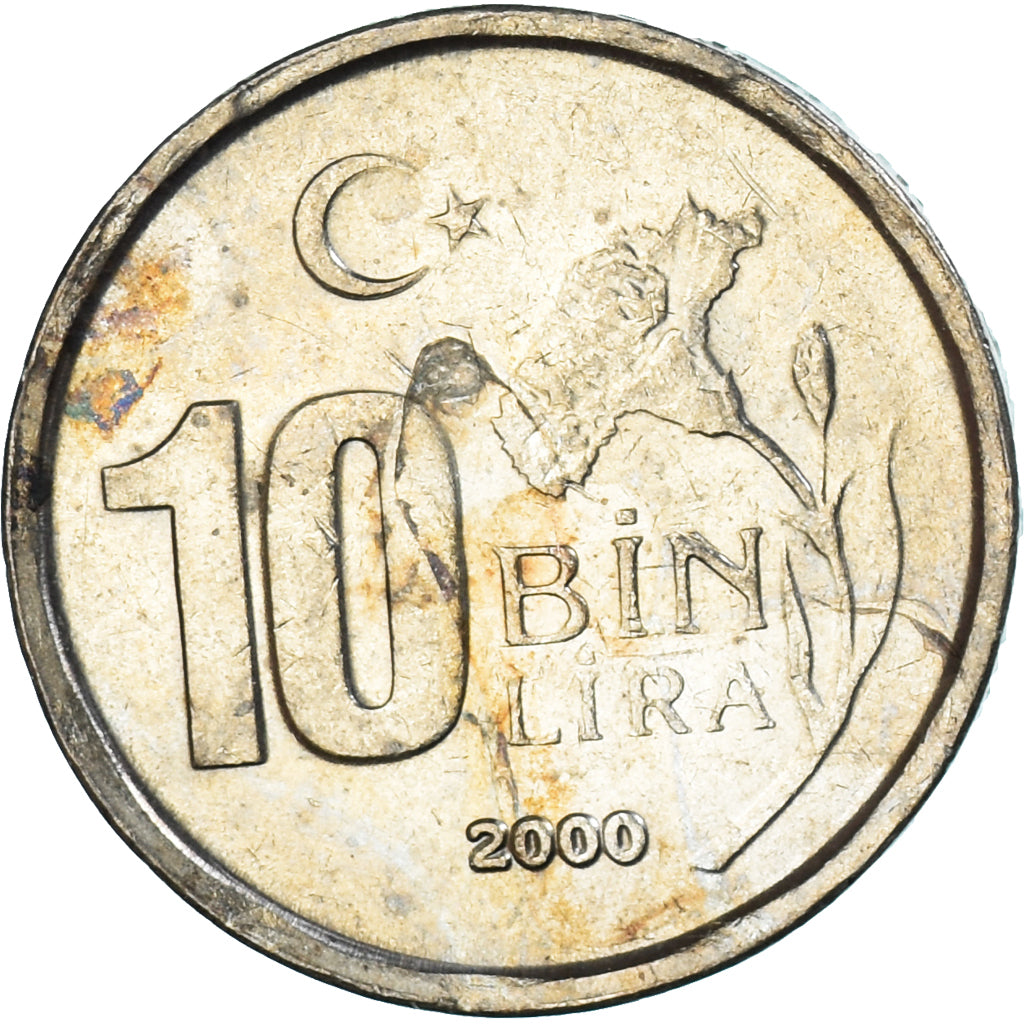 Coin, Turkey, 100000 Lira, 100 Bin Lira, 2000