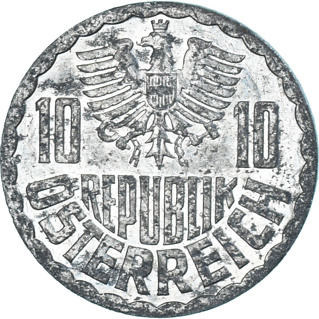 Moeda, Áustria, 10 Groschen, 1996