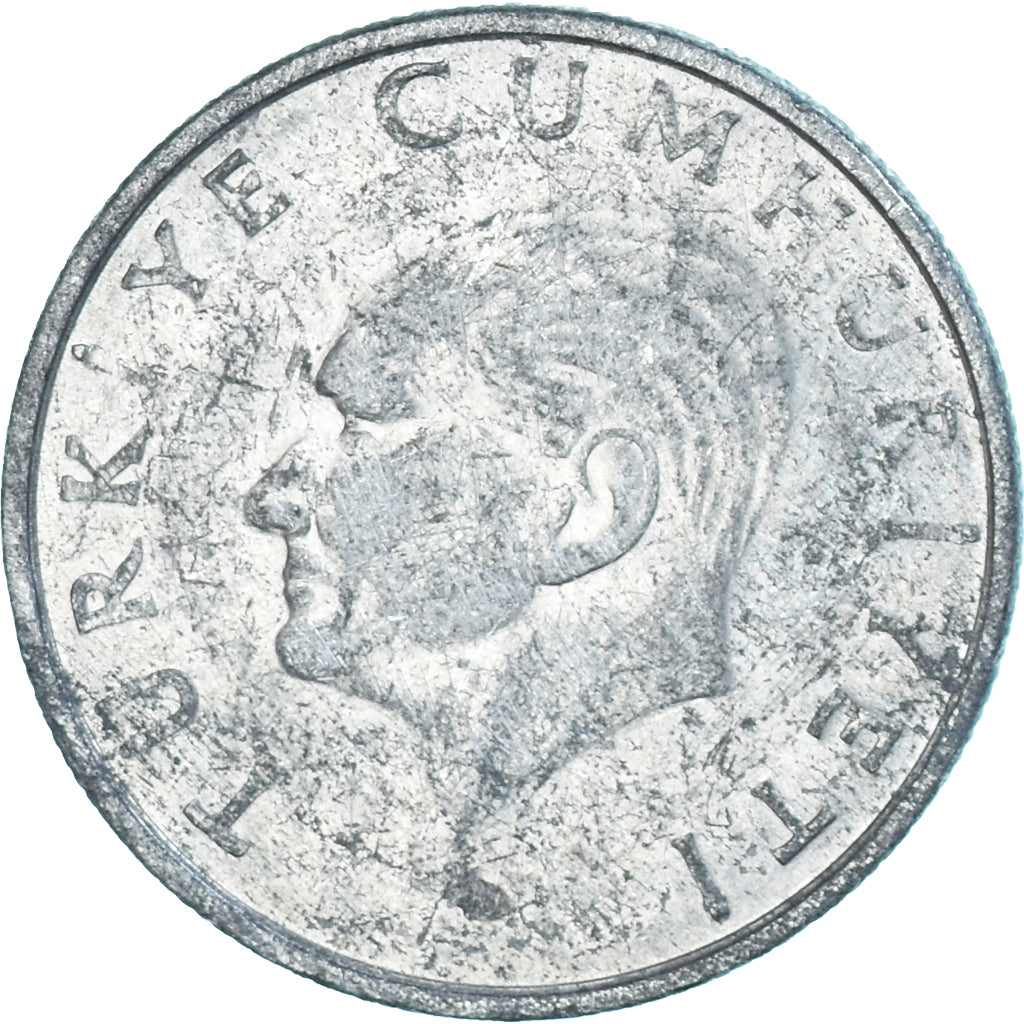 Moeda, Turquia, 25 Lira, 1988