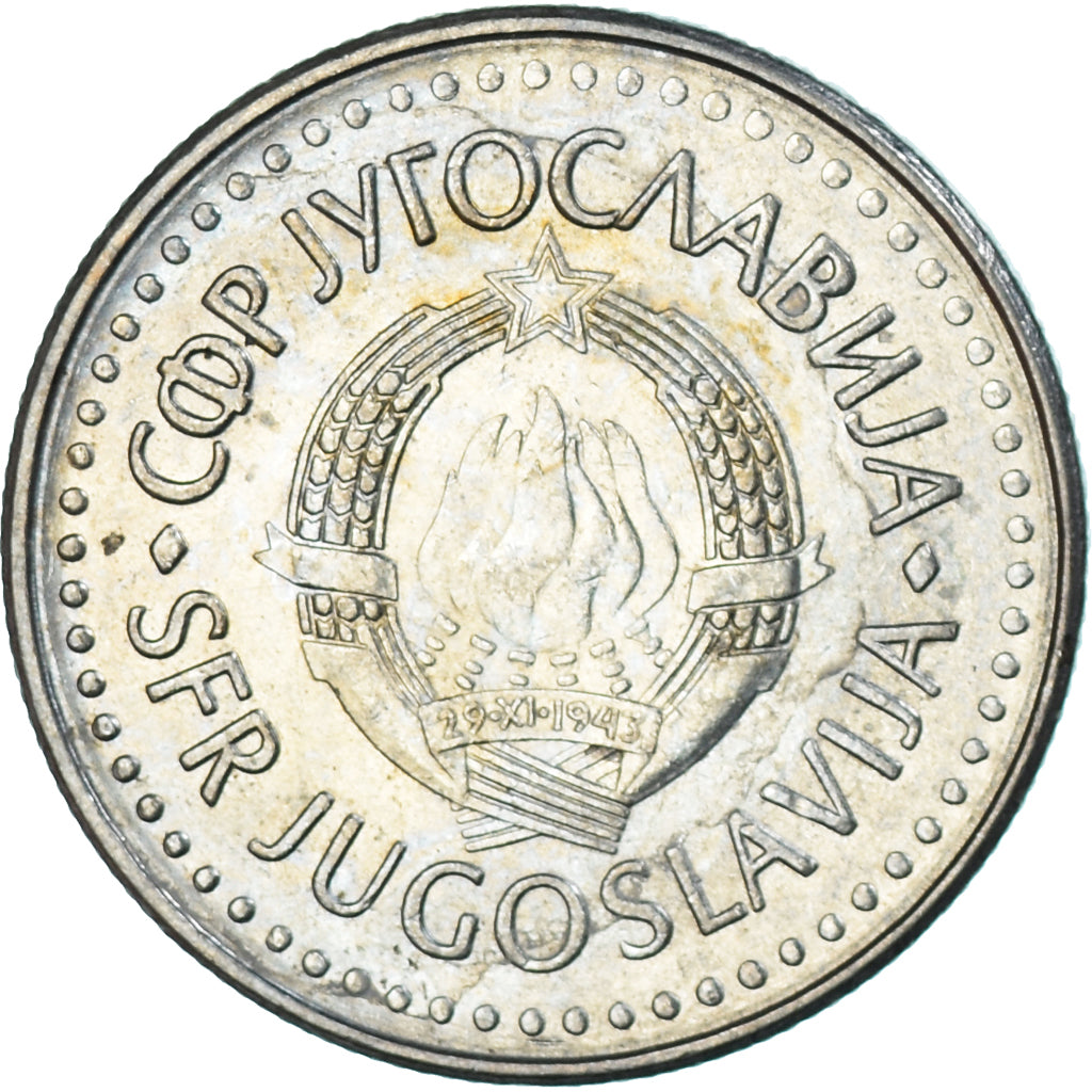 Munten, Joegoslaviëe, 50 Dinara, 1987