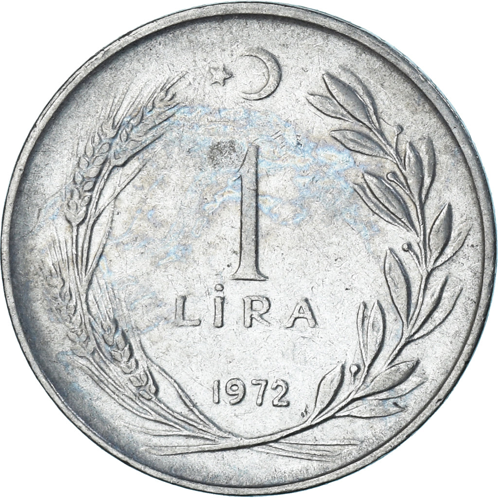 Münze, Türkei, Lira, 1972