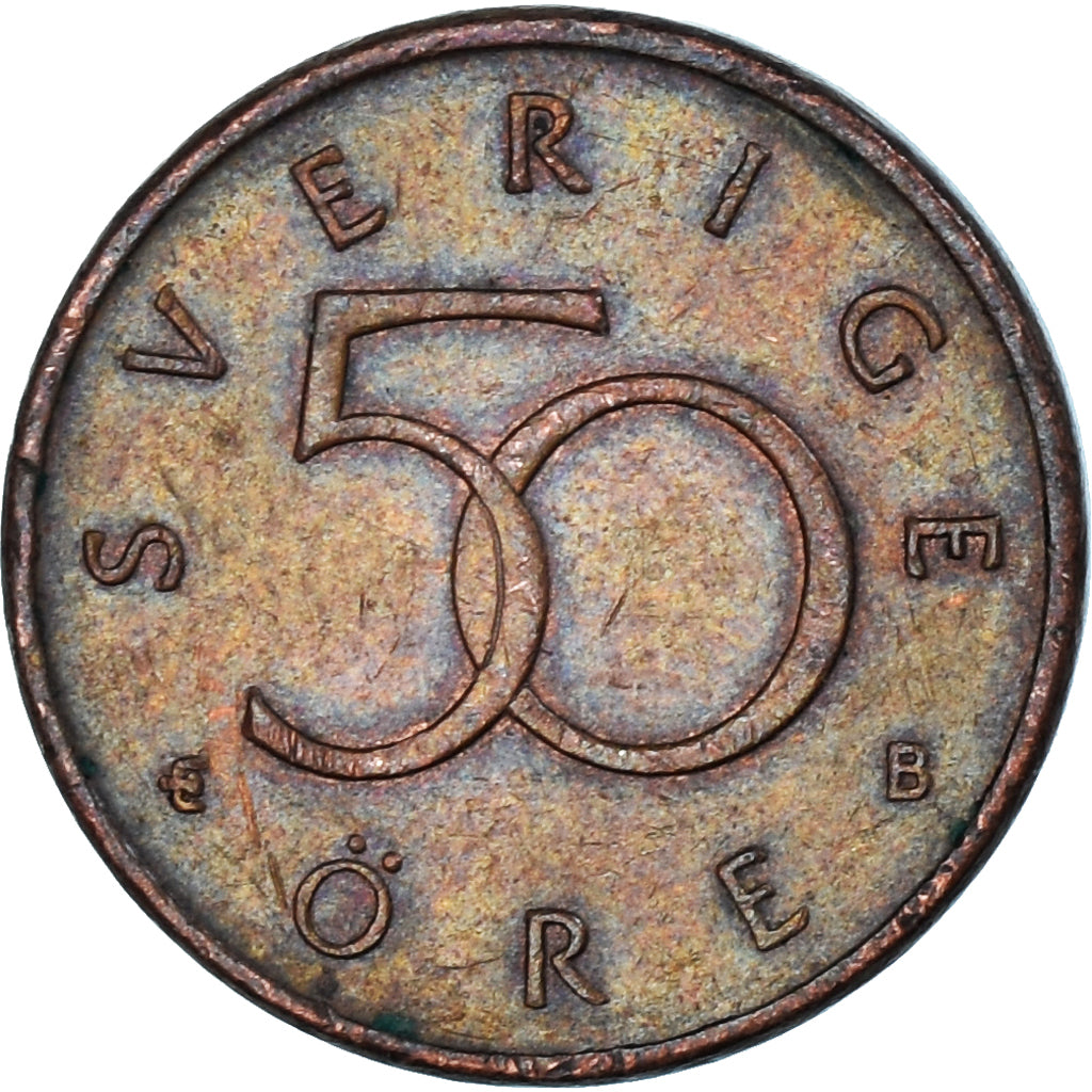 Moneta, Svezia, 50 Öre, 1999