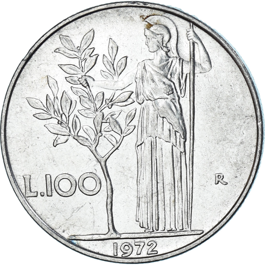 Coin, Italy, 100 Lire, 1972