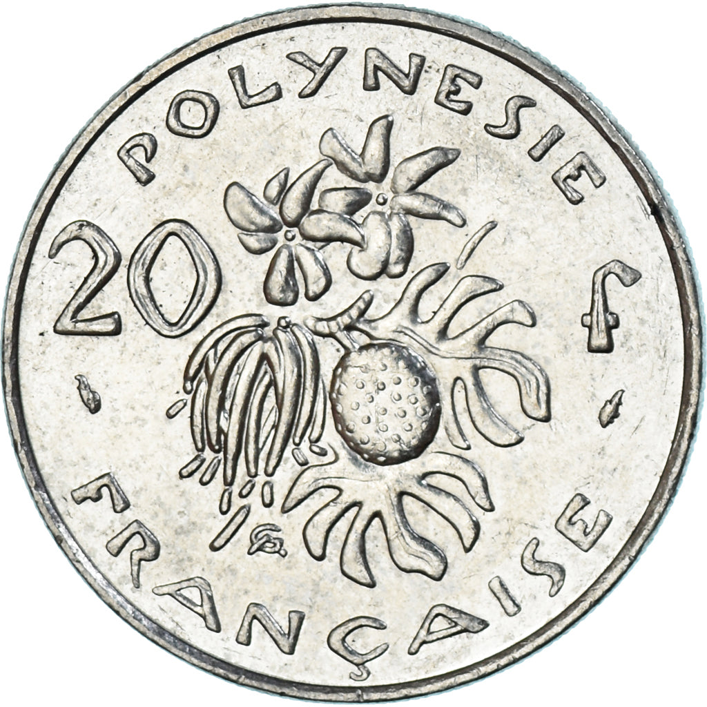 Monnaie, Polynésie française, 20 Francs, 1984